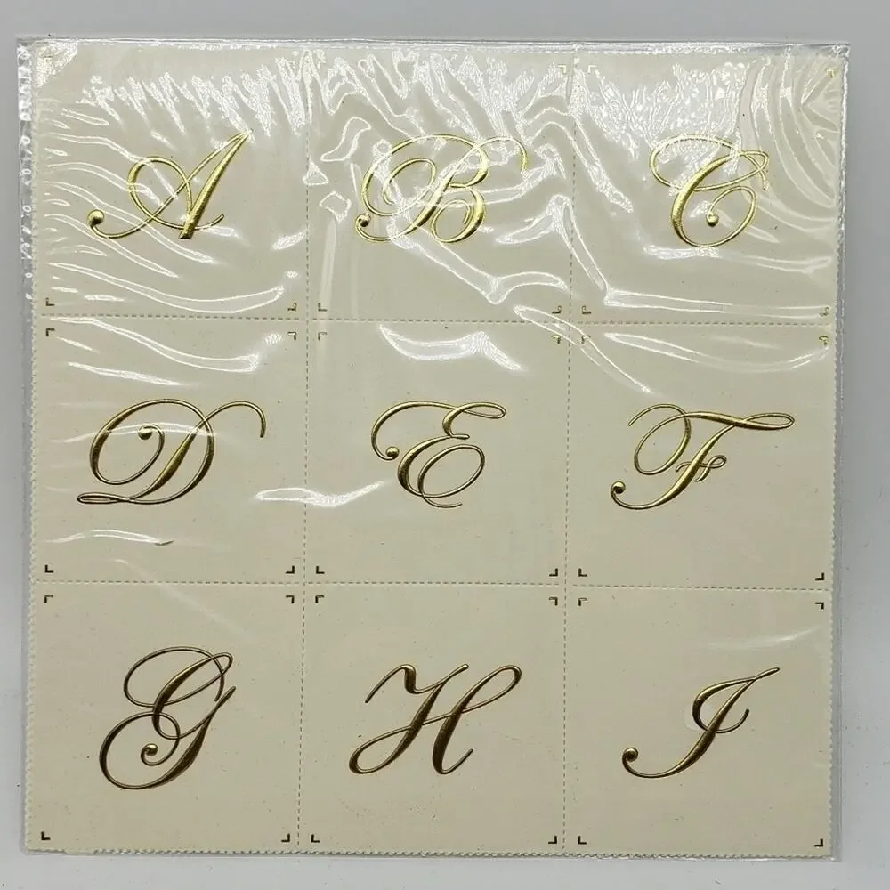 Cynthia Royce Gold Toned Monogram Frame
